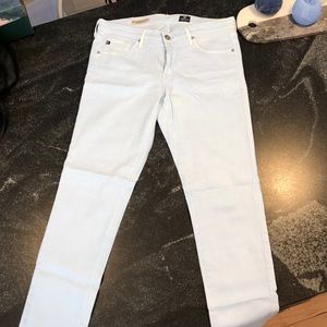 AG Legging Ankle in light blue